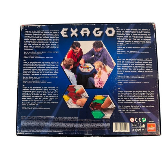 Goliath Exago Strategy Board Game‎ Family Fun Brain Teaser Logic Game - Picture 6 of 6